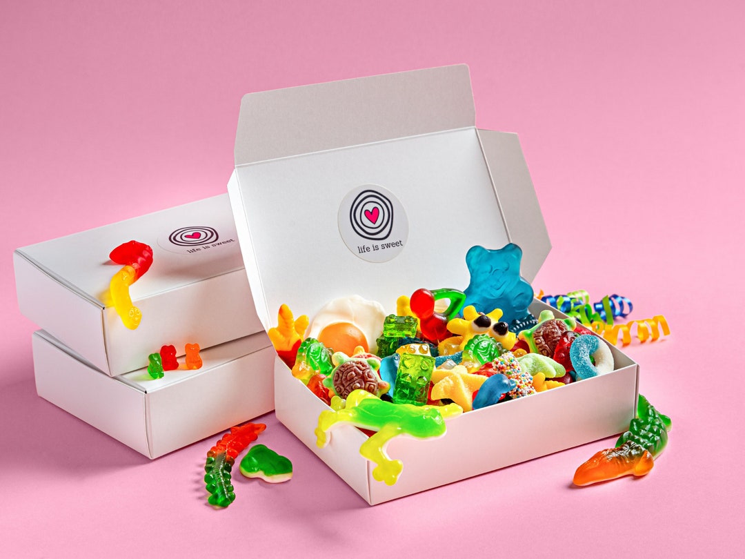 Gummy Candy Box Etsy