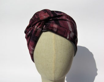 Turban Muetze, Damen Turban Fruehjahr Herbst, bequeme praktische Alopecia Chemo Kopfbedeckung, Turban Muetze