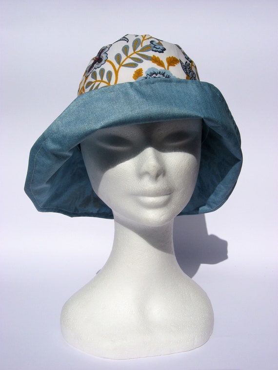 Floral Rain Hat Floppy Rain Hat Packable Waterproof Hat Every