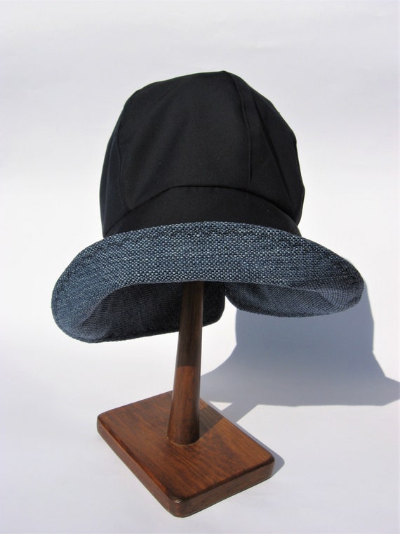 Cappello donna da pioggia cappello tessuto idrorepellente blu | Etsy Italia