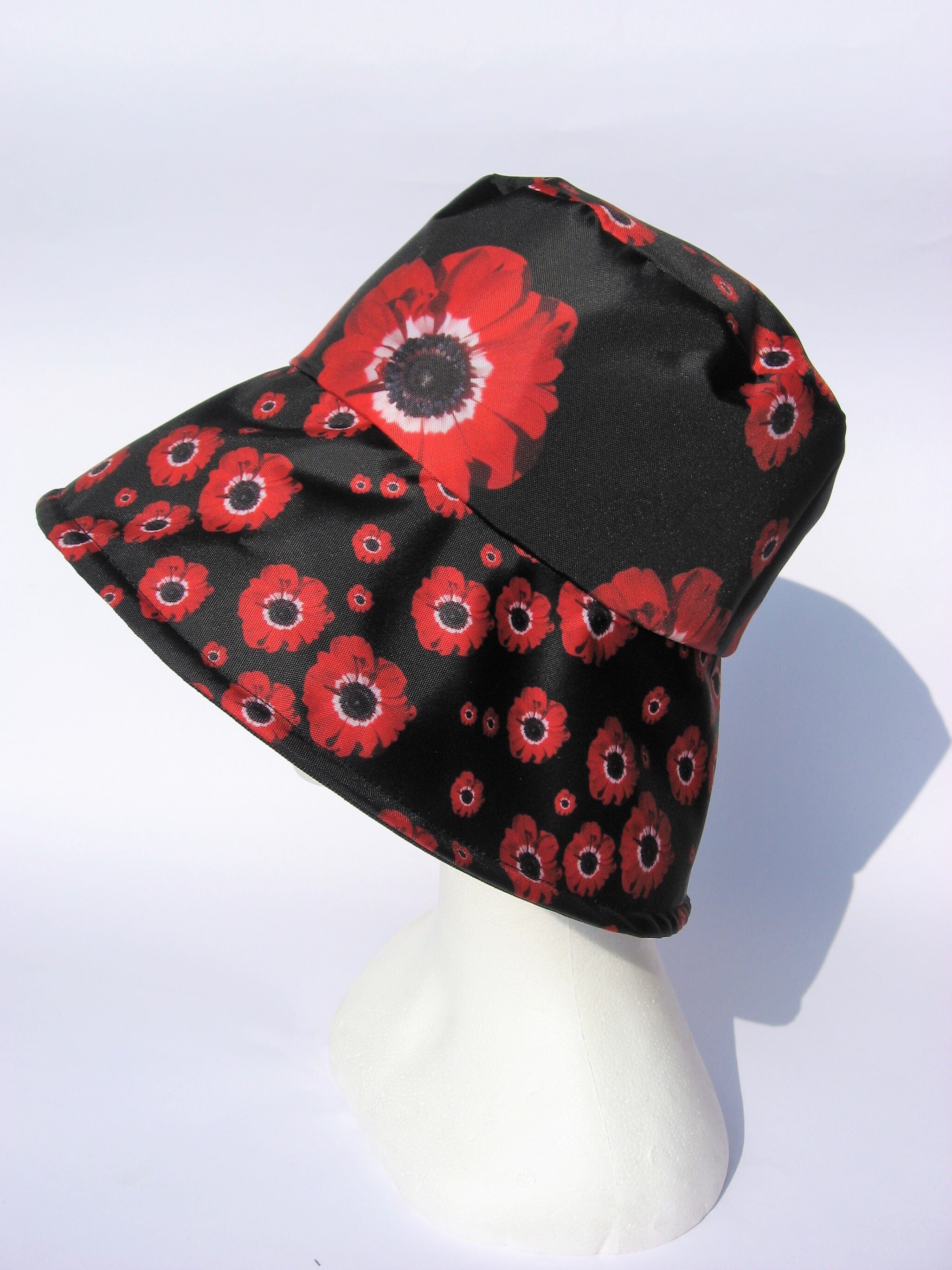 Women rain hat colorful designer bucket rain hat trendy Etsy