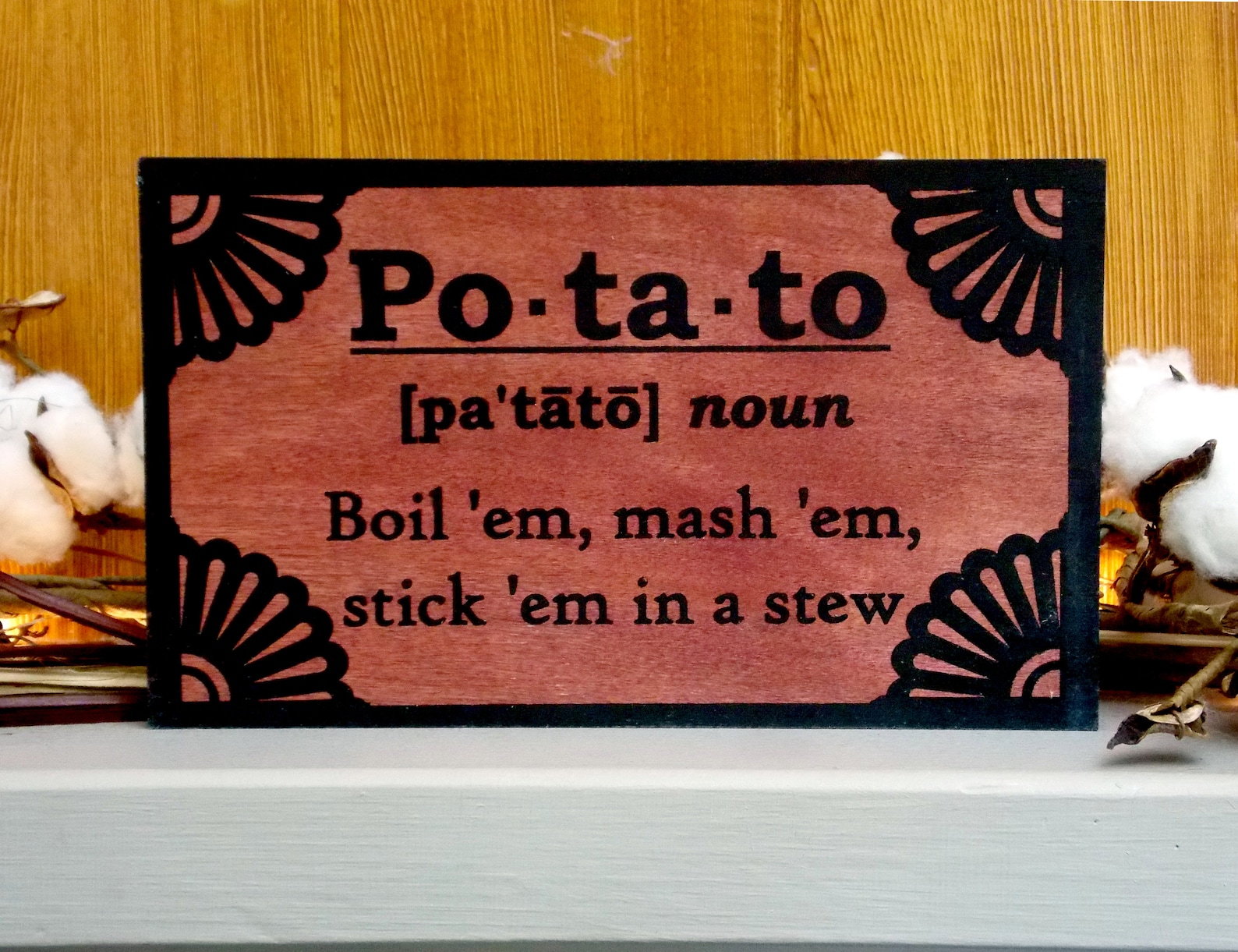 Potato Boil 'em Mash 'em Stick 'em in a Stew Etsy