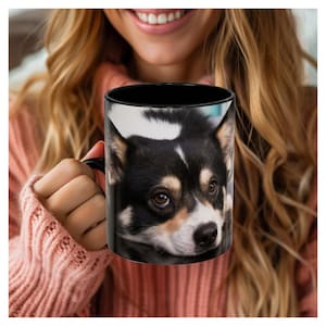 Chihuahua Dog Mug, Cute Coffee Cup for Dog Lovers, Chihuahua Lover Gift, Funny Pet Owner Mug, 11oz 15oz Ceramic Dog Mug