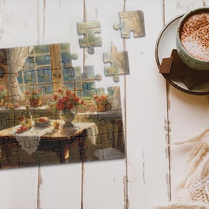 Cozy Country Kitchen Puzzle,  110-1014 Piece Jigsaw Puzzles, Cozy Puzzle Gifts, Puzzles for Adults and Kids