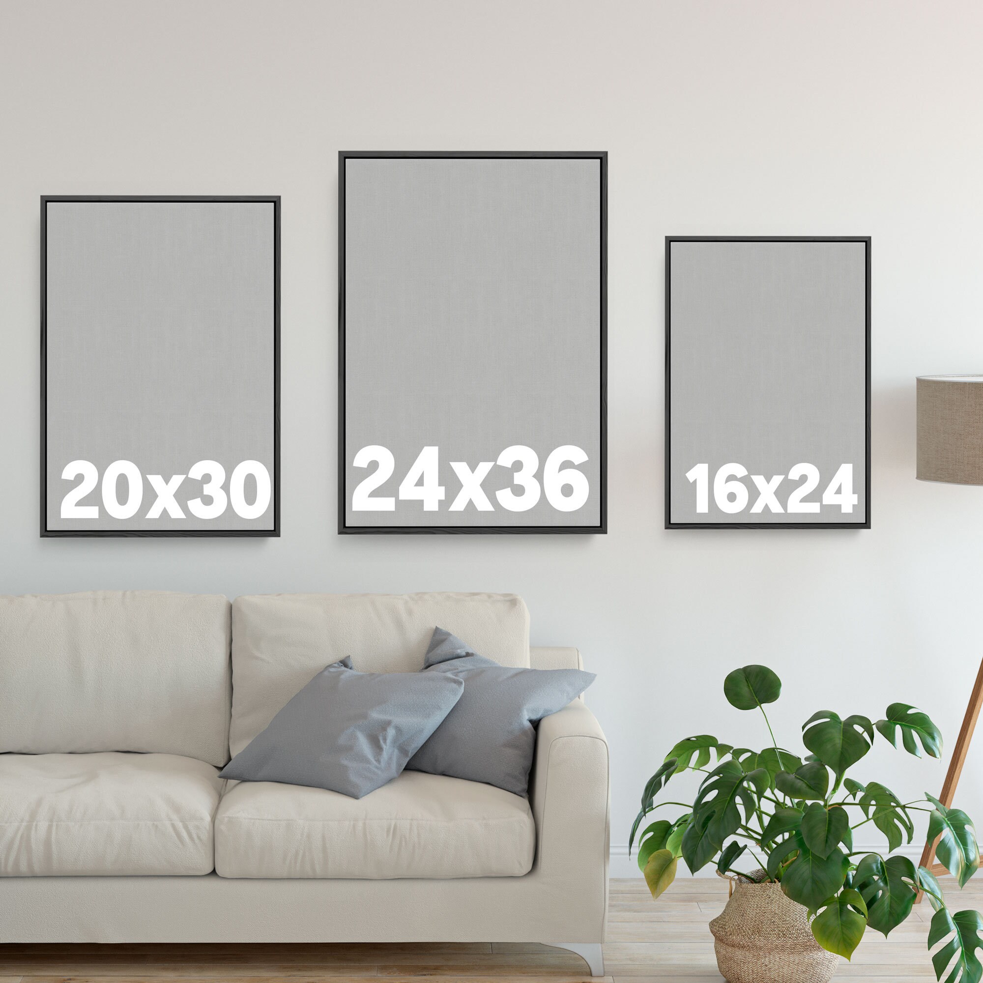 Rose Gold Metal Frame Add on for your print Modern thin | Etsy