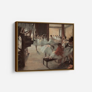 Dance Class Art Edgar Degas Vintage Wall Print Printed and Shipped to You image 4