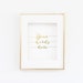 Custom Faux Gold Foil Print Wall Art - You personalize the text, personal Artwork, Poster, modern decor white and gold, Printed gold