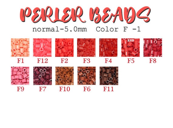 5.0mm Beads Refill Color-fred perler Beads/hama Beads/fuse Beads