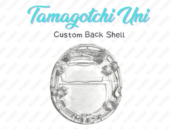 たまごっちUni カスタム クリアシェル Tamagotchi Uni Custom BACK SHELL / Transparent / Glitter