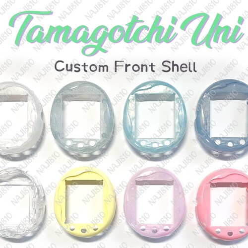 Tamagotchi Uni Custom FRONT SHELL / Tansparent / Pearlescent