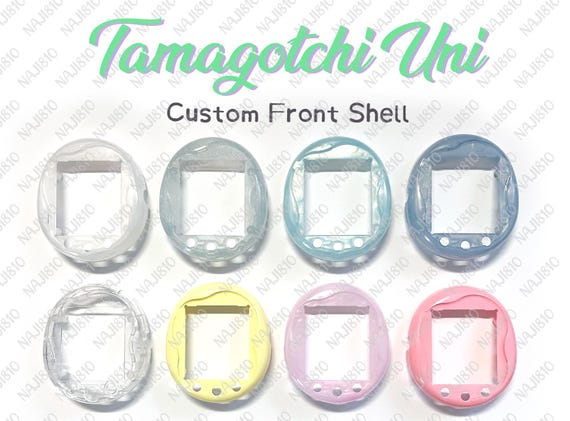 たまごっちユニ カスタム クリア 透明 Tamagotchi Uni Tamagotchi Uni Custom FRONT SHELL / Tansparent / Pearlescent