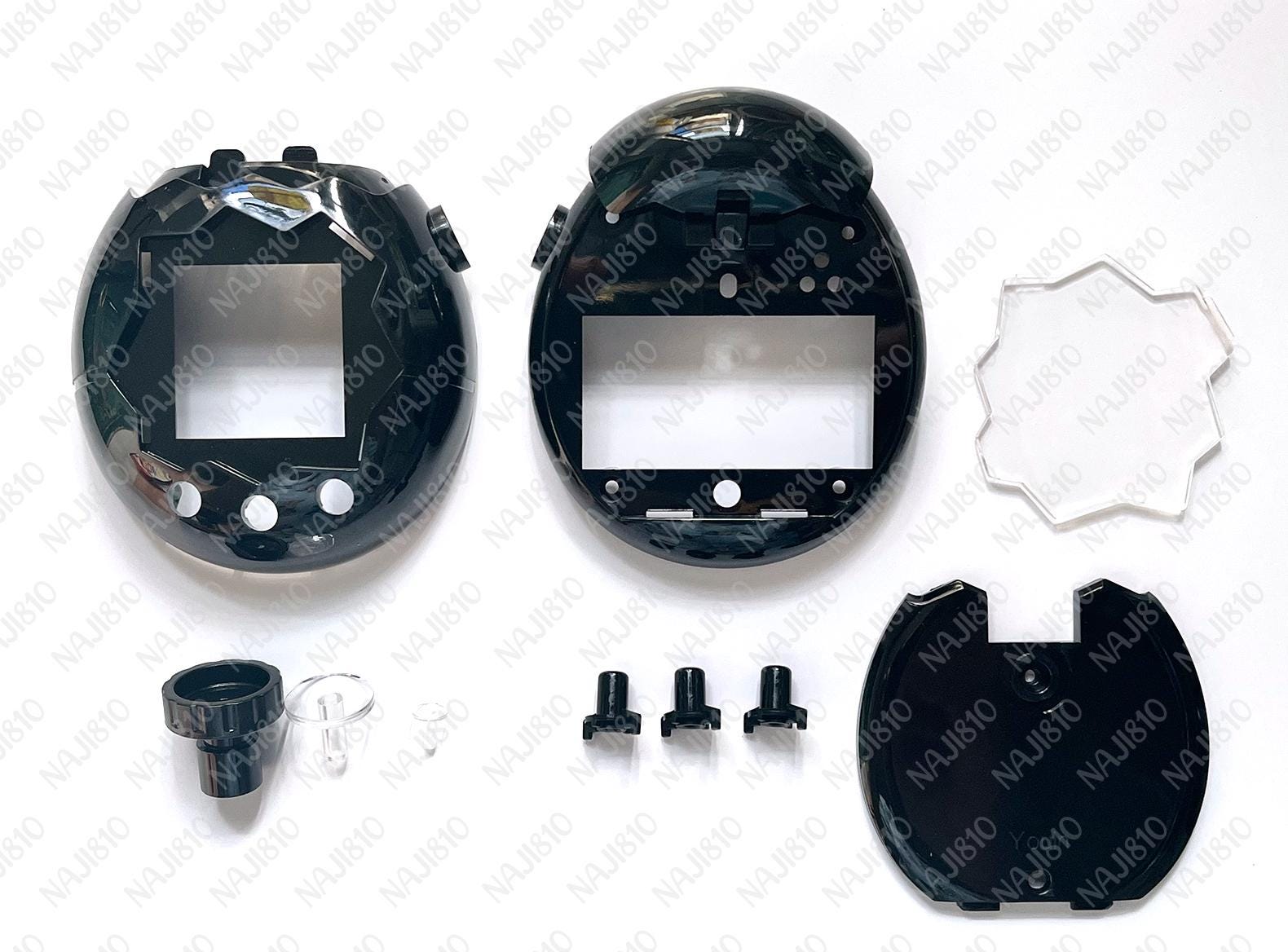 Tamagotchi Paradise Custome Shell SET - Clear / Glitter / Black - Etsy