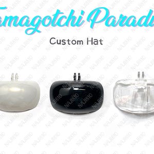 Sombrero personalizado Tamagotchi Paradise / transparente / perlado / brillante