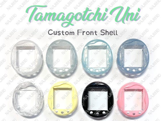 Tamagotchi Uni Custom FRONT SHELL / Tansparent / Pearlescent
