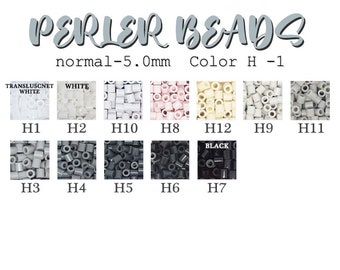 5.0mm Beads Refill Color-F(Red) - (Perler Beads/Hama Beads/Fuse Beads)