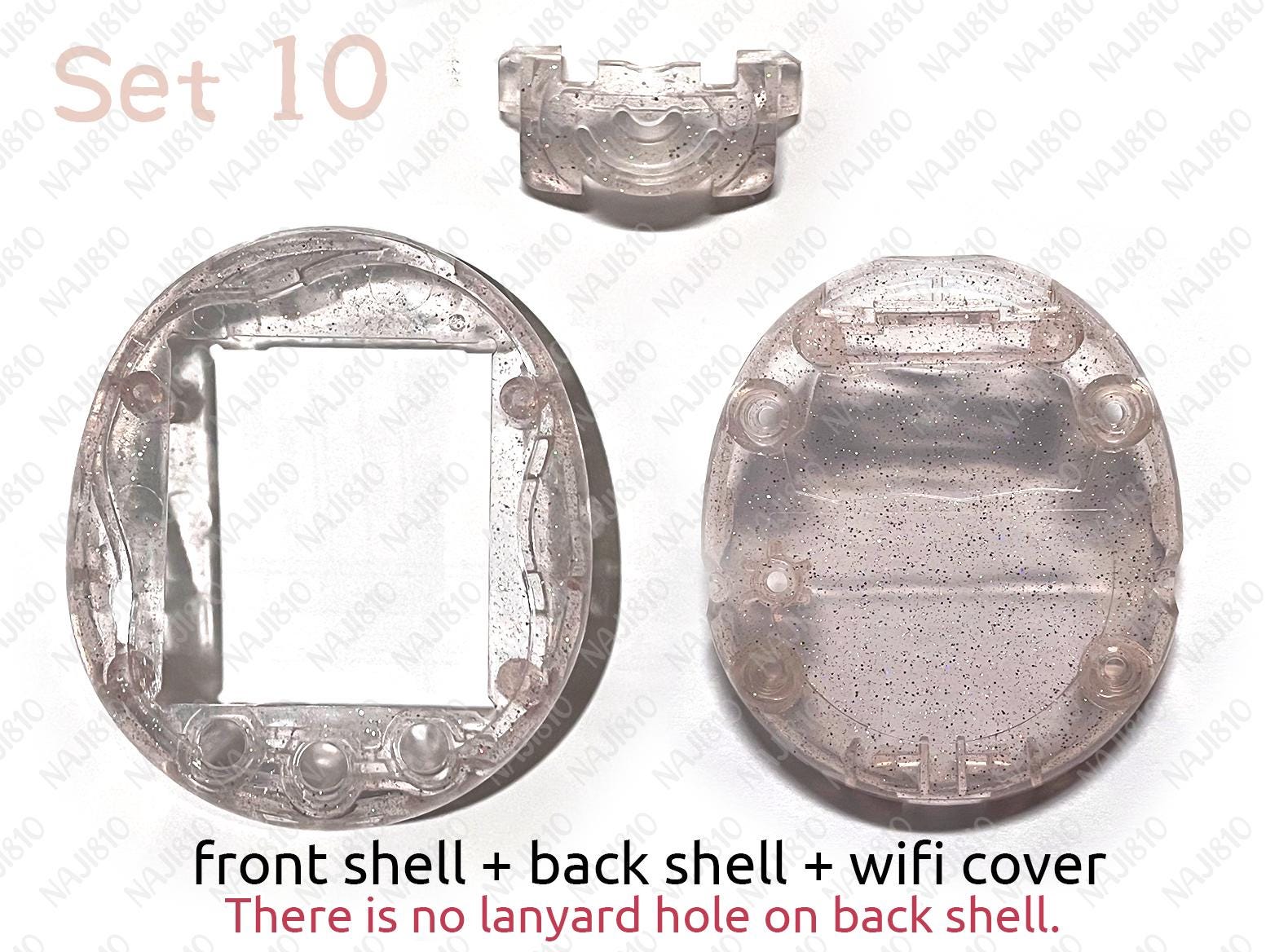 たまごっちユニ用カスタムシェルセット - フロントシェル / バック