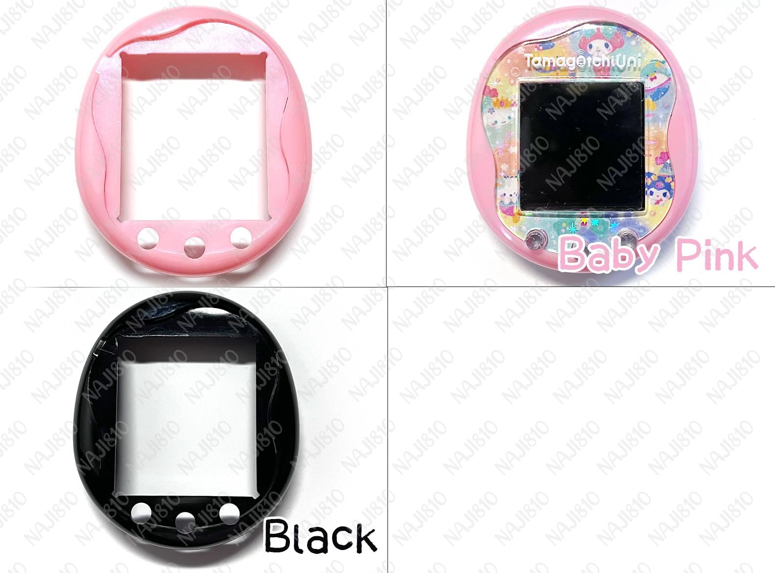 たまごっちユニ カスタムフロントシェル / 透明 / パール光沢