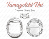 たまごっちユニ用カスタムシェルセット - フロントシェル / バック