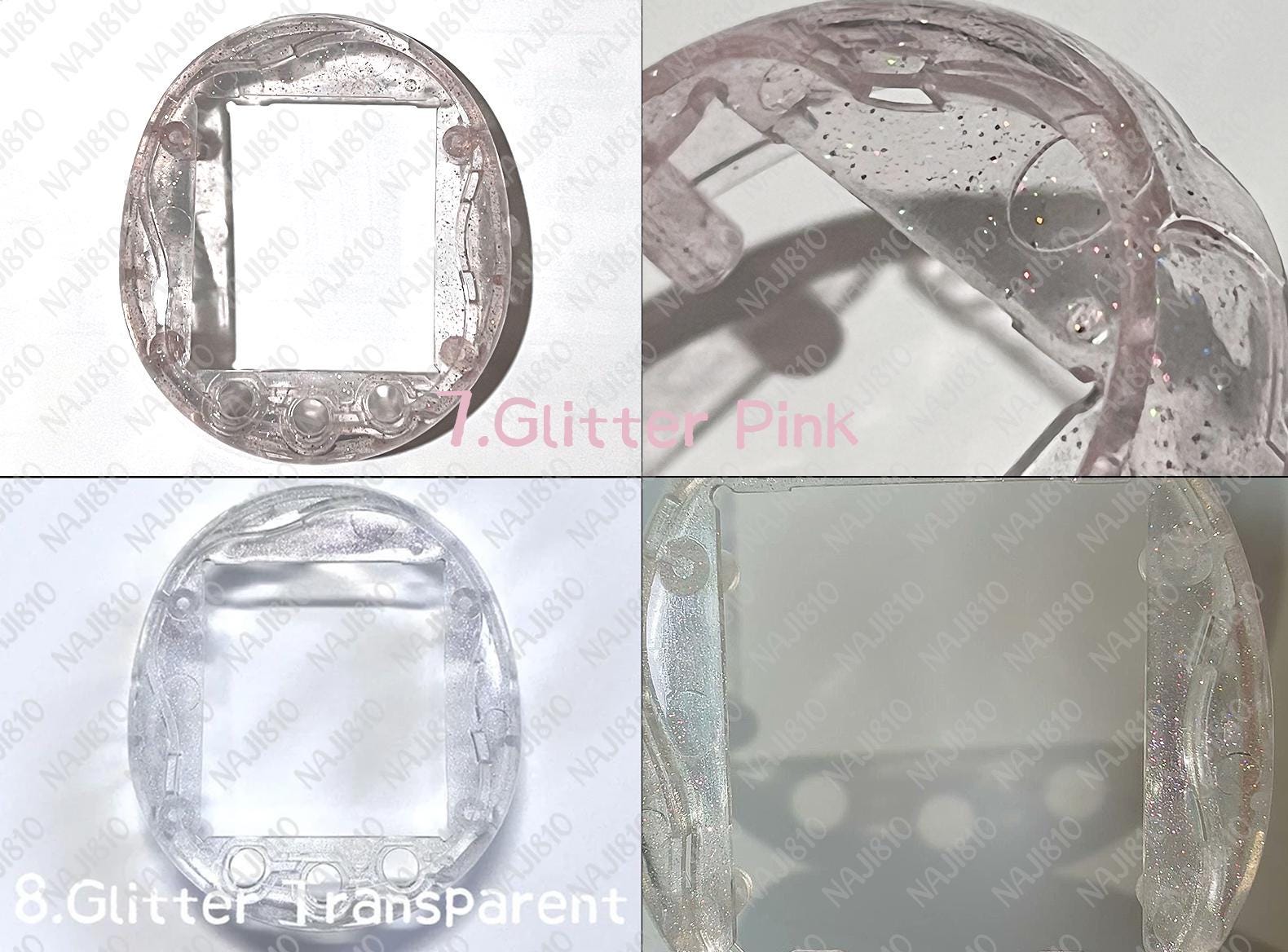 たまごっちユニ シェル カスタムパーツ クリア Tamagotchi Uni