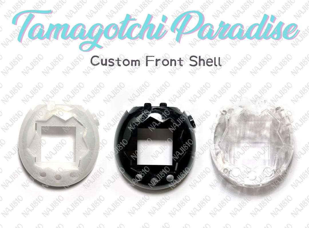 たまごっちパラダイス カスタムフロントシェル / 透明 / パール - Etsy