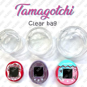 Sac transparent Tamagotchi pour 4U / 4U + /Uni - Sac transparent pour bricolage