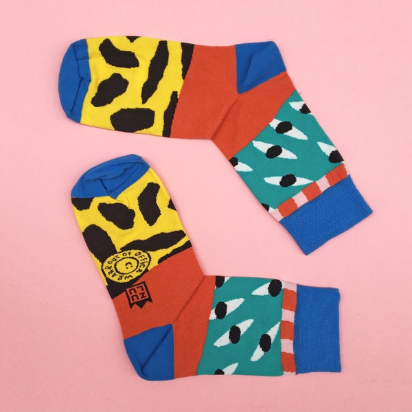 Colourful pattern socks