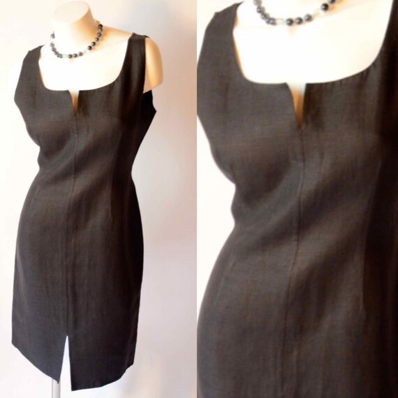 Bill Blass 80s Vintage Little Black Dress