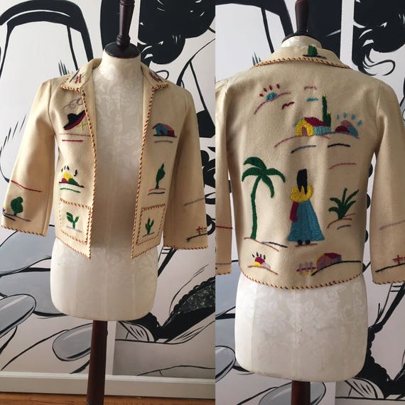 Mexican Novelty Vintage Jacket