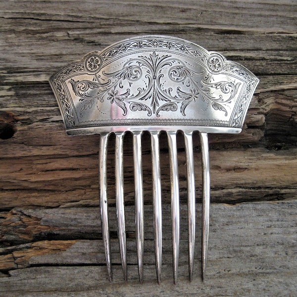 Victorian Hair Comb - Etsy