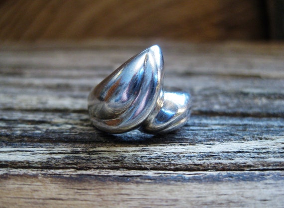 solid STERLING BAND RING, size 5. Signed, dimensi… - image 8