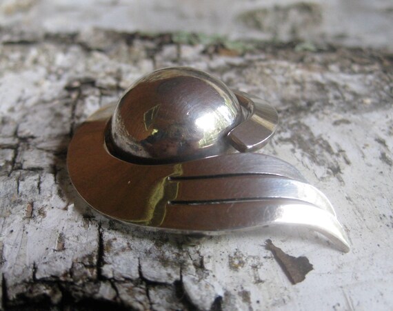 Stunning TAXCO STERLING BROOCH pin. Is it a cosmi… - image 4