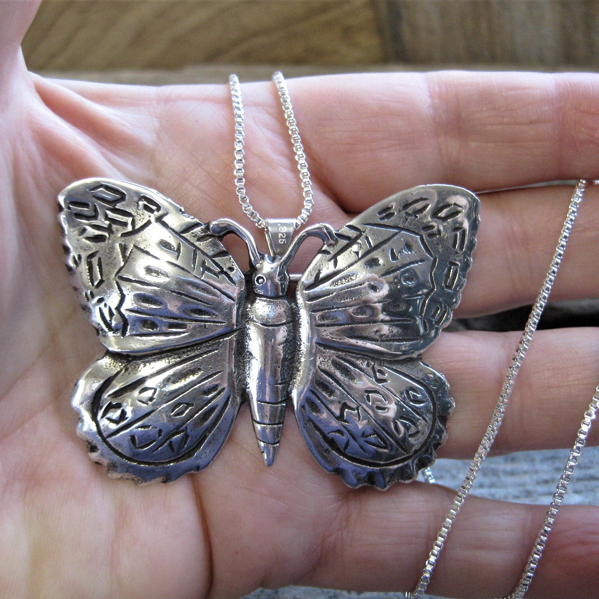 Navajo Silver Butterfly Brooch - Etsy
