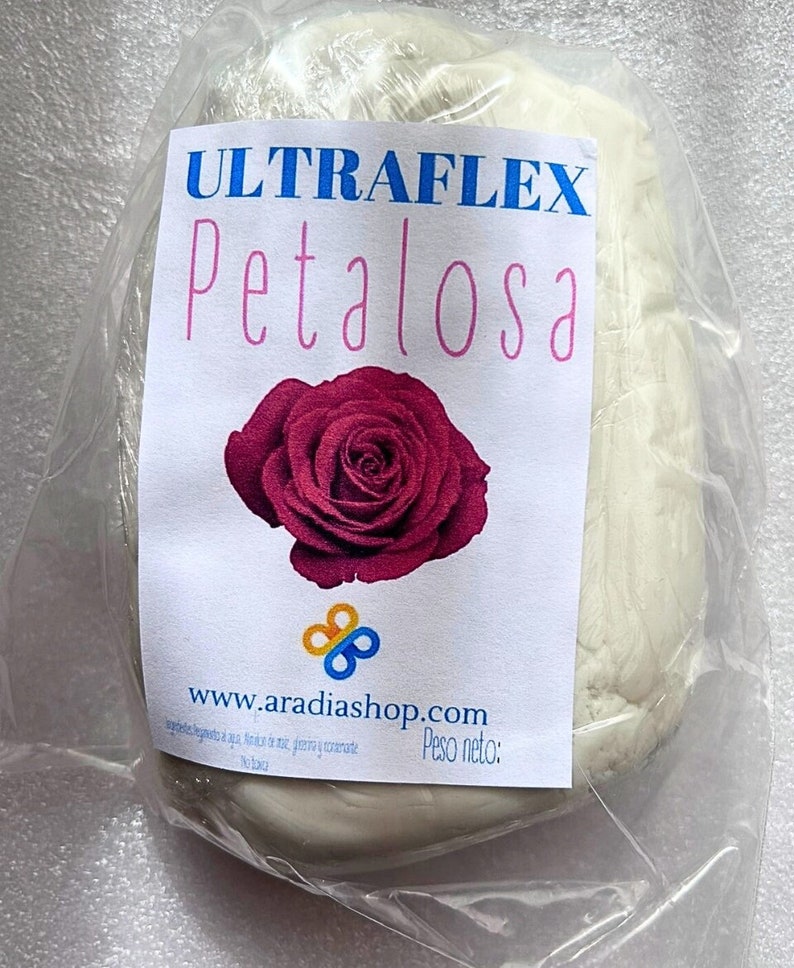 Porcelana fría flexible Ultraflex Pétalosa. Arcilla Flexible 500gr. imagen 1