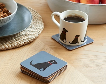 Black Labrador Coaster