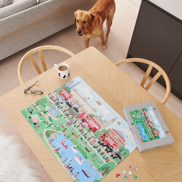 Dog Walkers of London Jigsaw Puzzle