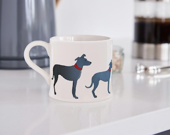 Lurcher Mug - Dog Lover Gift For Her Or Him