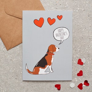 Carta di San Valentino Beagle