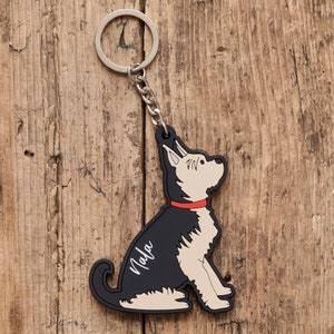 Yorkshire Terrier Keyring - Personalisation Available