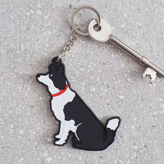 Border collie best sale keyring