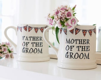 Wedding mug - Mother or Father of the Groom