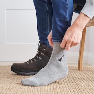 Border Collie Wool Socks - Gift for Dog Walkers & Collie Lovers