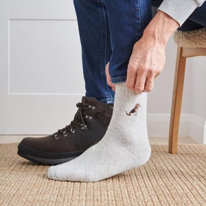 Calcetines de lana para beagles - Regalo para paseadores de perros y amantes de los beagles