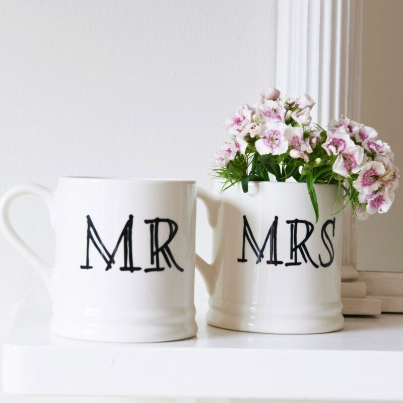 Mr and Mrs Mugs - Etsy UK