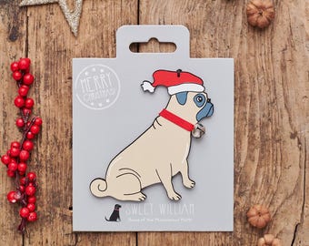 ナタリーレテ　クリスマスオーナメント　パグ ナタリー・レテ】オーナメント パグ パグ犬のオーナメント