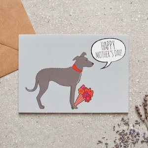 Biglietto per la festa della mamma Lurcher