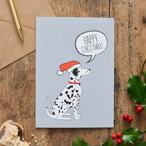Dalmatische kerstkaart