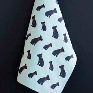French Bulldog tea towel image 2