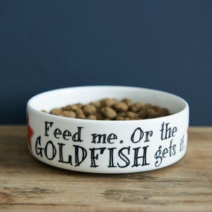 Cat food / water bowl choice of design image 1