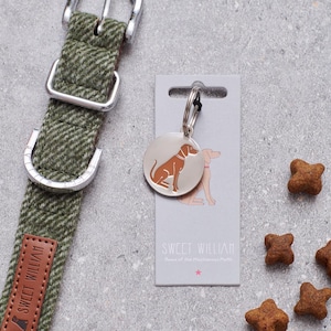 Vizsla dog tag / keyring