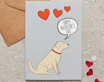 Biglietto San Valentino Golden Retriever | Cartoncino Di Qualità Con Busta Rossa | Regalo Per Amanti Cani - 2
